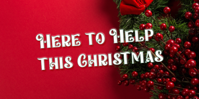 Here to help this Christmas￼