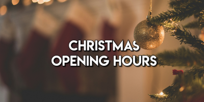 Our Christmas Opening Times: Please Order Prescriptions Early