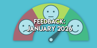 Your Feedback: January 2026